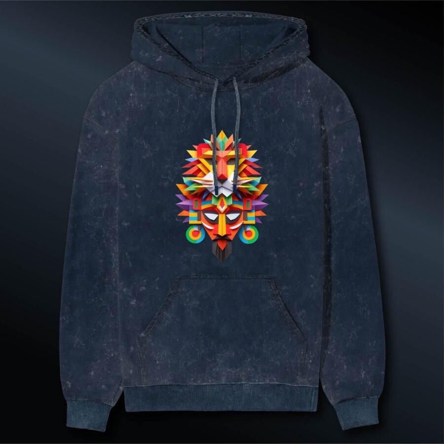 POM Kalavaasi Acid Wash Hoodie | 300 GSM Premium Cotton Unisex Streetwear