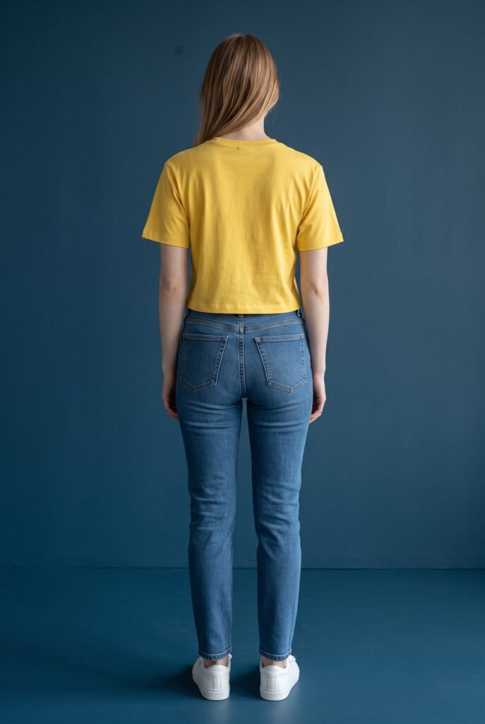 Little Fish Rider Crop Top 1 AI Fashion Models