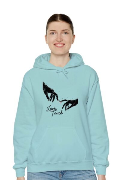 Love Touch Essential Pullover Hoodie | 260 GSM Unisex Streetwear Hoodie | Kalavaasi