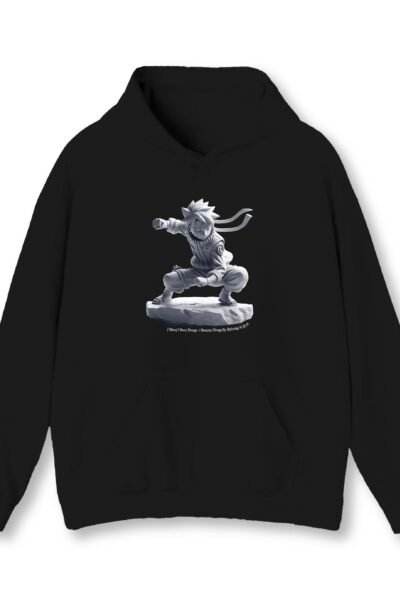 Naruto Black Unisex Hoodie UH24 Front