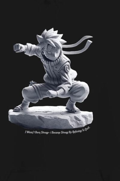 Naruto Black Unisex Hoodie UH24 Frontde