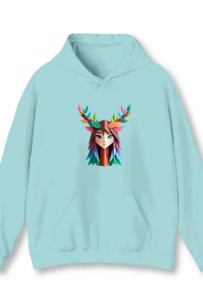 Nature Beauty Mint Unisex Hoodie UH24 Front