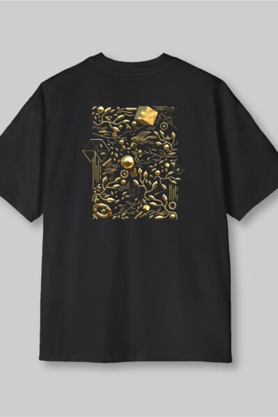 Nature Gold Sinker Oversized T Shirt Unisex Wear Kalavaasi 3