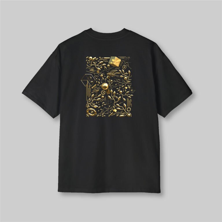 Nature Gold Sinker Oversized T Shirt Unisex Wear Kalavaasi 3