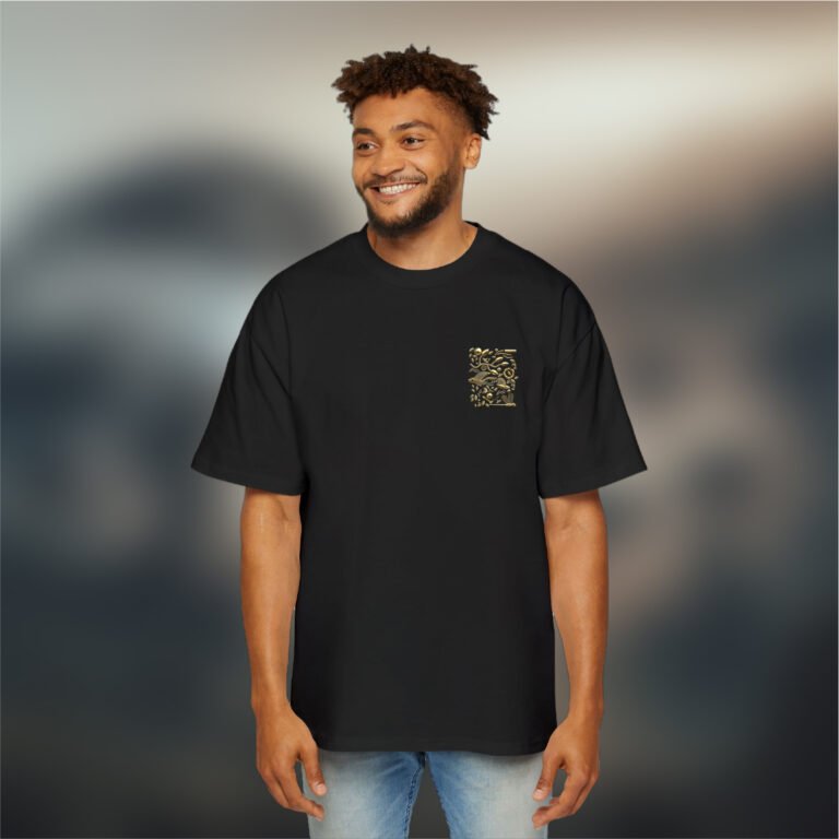Nature Gold Sinker Oversized T Shirt Unisex Wear Kalavaasi 5
