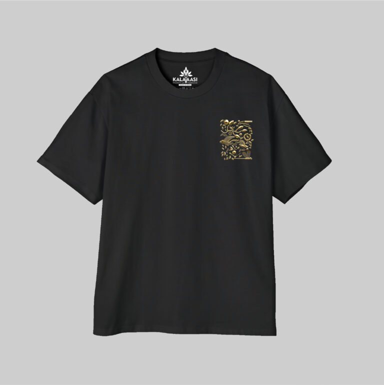 Nature Gold Sinker Oversized T Shirt Unisex Wear Kalavaasi 6