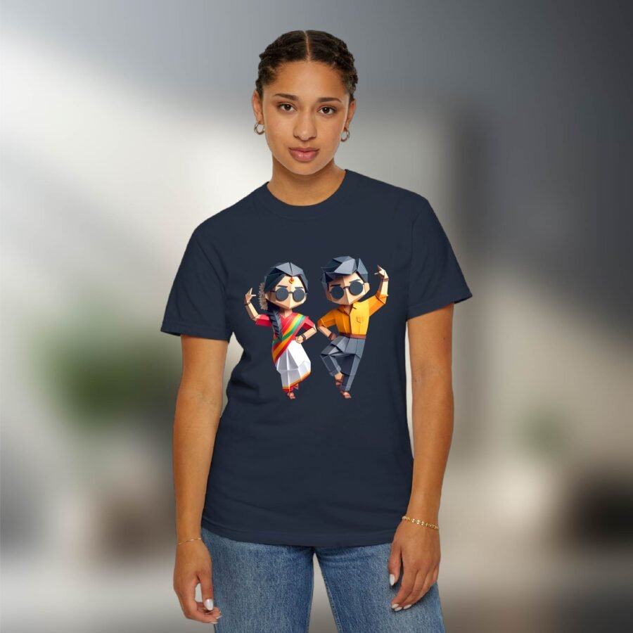 Dance PatnerCrew Neck Regular T-Shirt | 100% Cotton 180 GSM | Kalavaasi