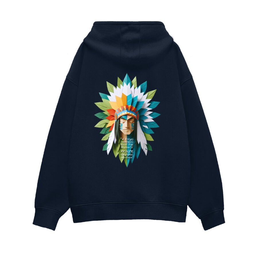 Nature Soul Oversized Hoodie | 400 GSM Premium Unisex Heavyweight Streetwear | Kalavaasi