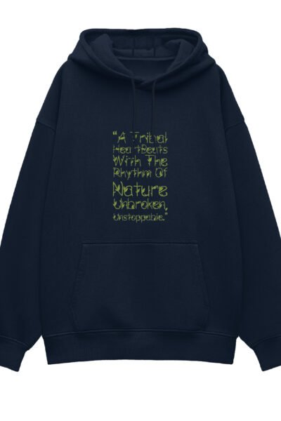 NavyBlue Unisex Over Hoddies UH32 Front