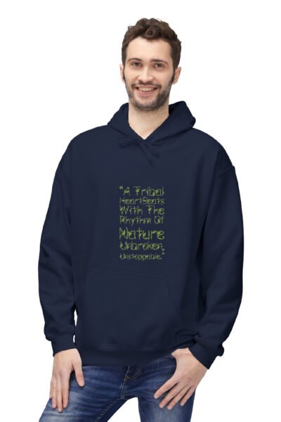 Navyblue Unisex Over Hoddies UH32 Front Male 1