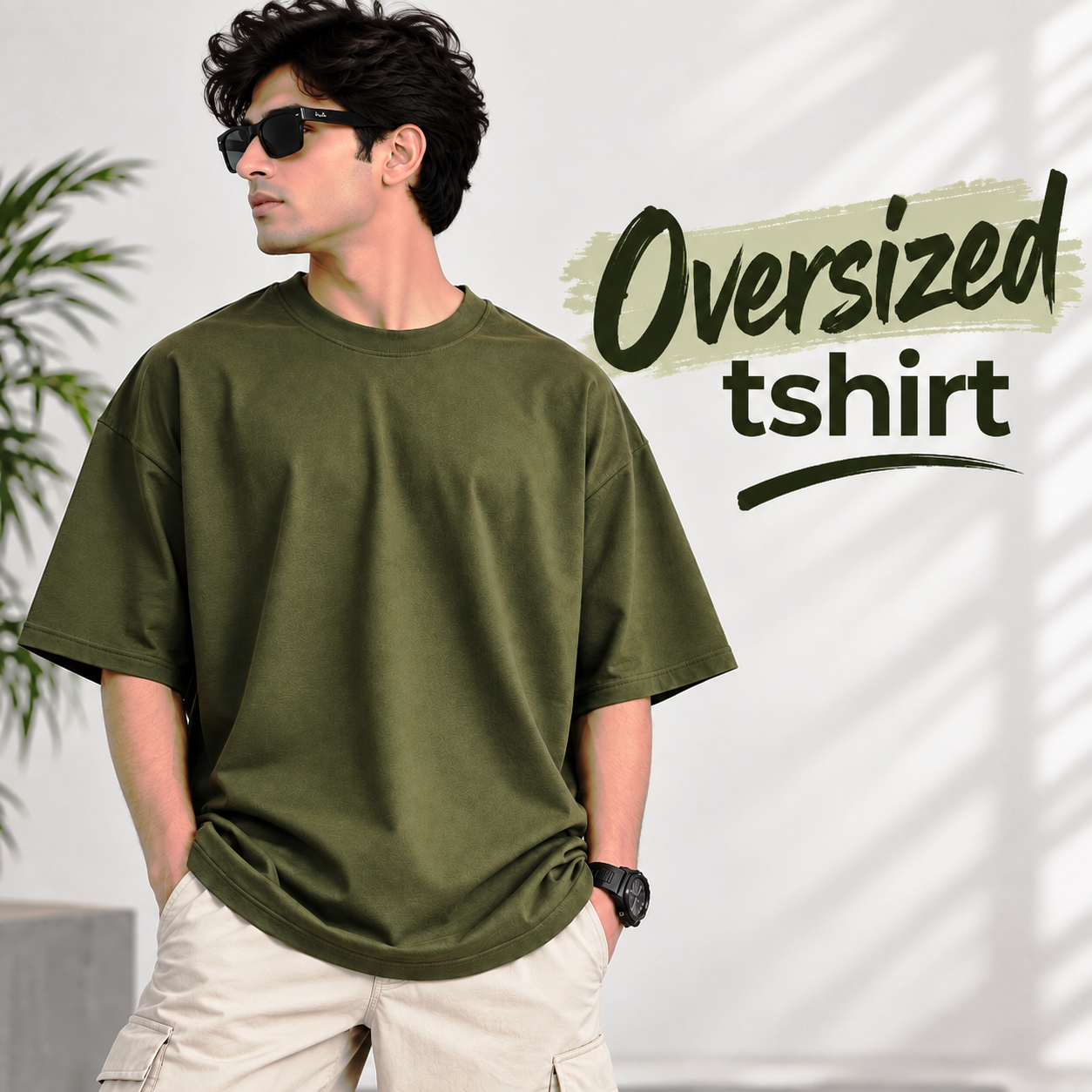 Oversized T-Shirt Streetwear Ad