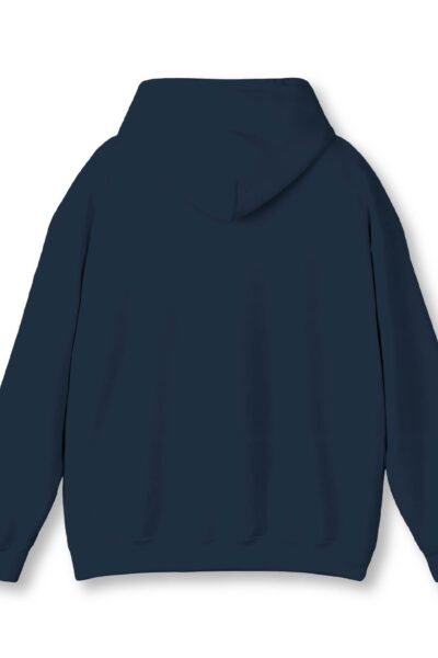 Owl NavyBlue Unisex Hoodie UH24 Back 1