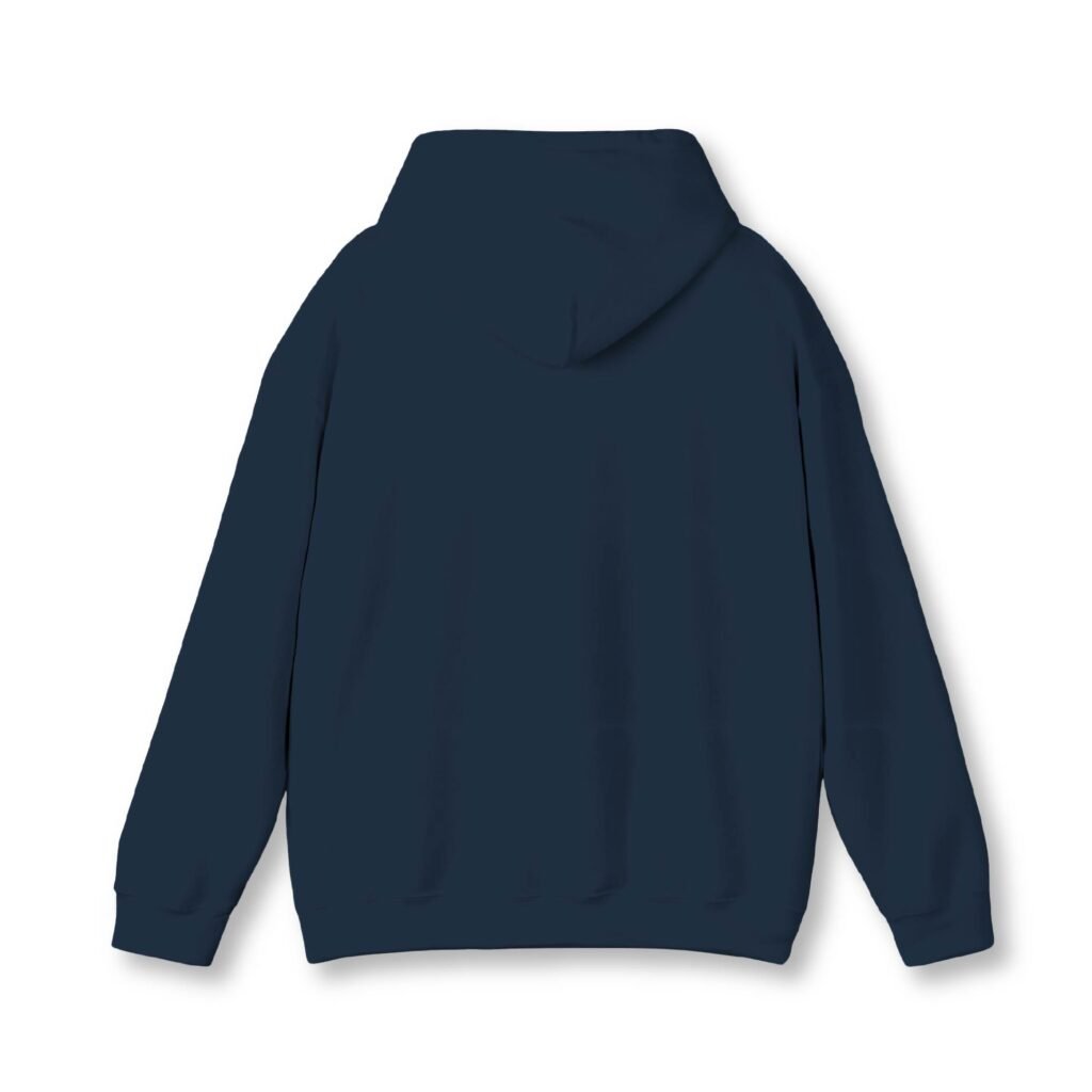 Owl NavyBlue Unisex Hoodie UH24 Back