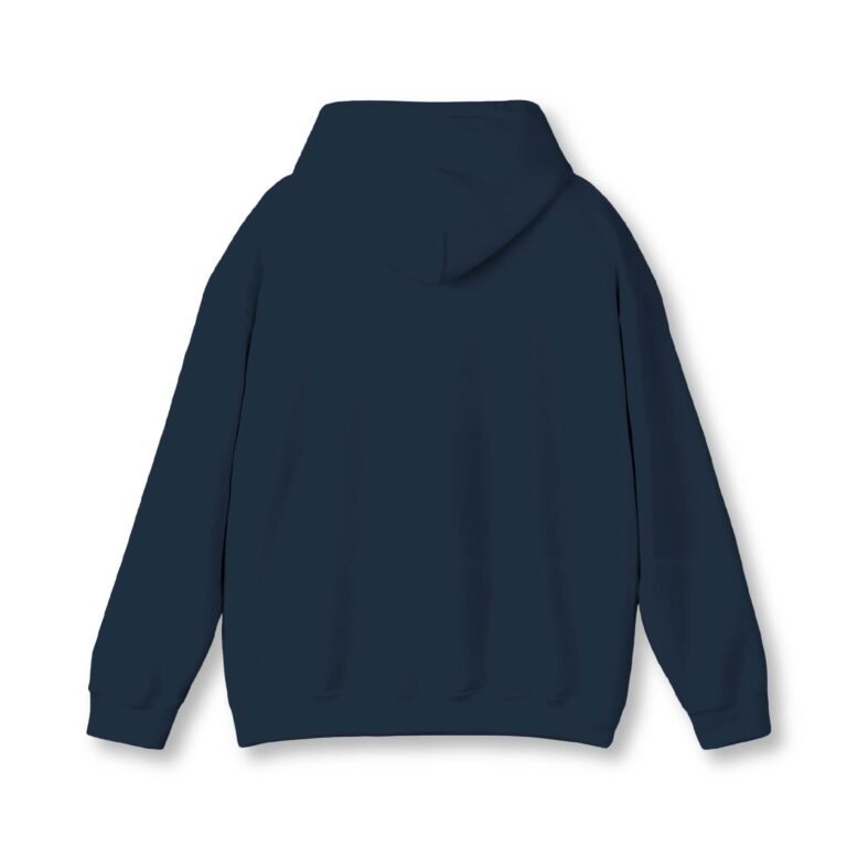 Owl NavyBlue Unisex Hoodie UH24 Back