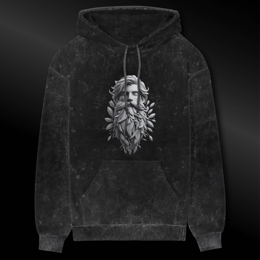 POM Kalavaasi Acid Wash Hoodie | 300 GSM Premium Cotton Unisex Streetwear