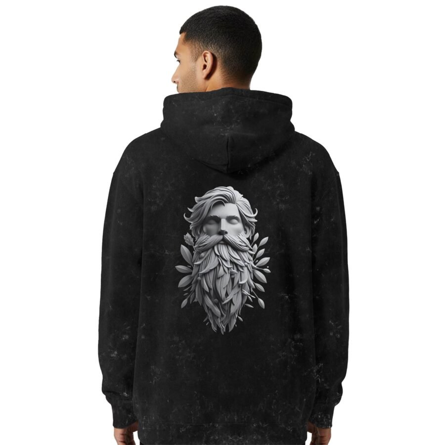 POM Kalavaasi Acid Wash Hoodie | 300 GSM Premium Cotton Unisex Streetwear