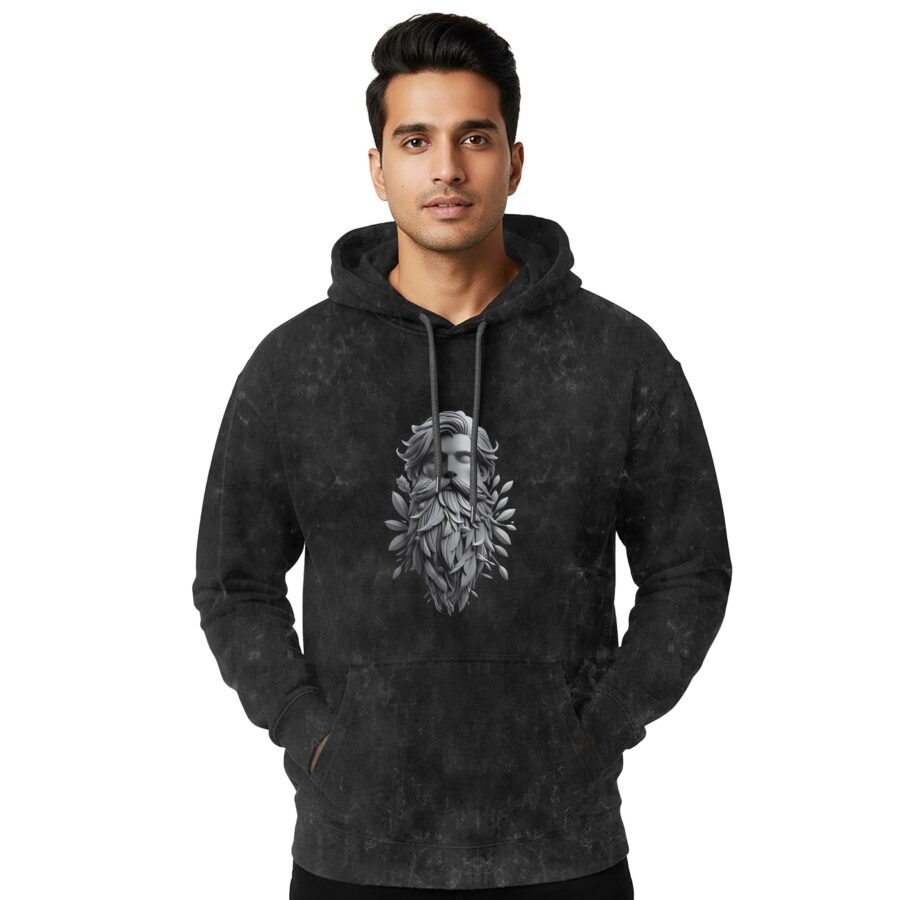POM Kalavaasi Acid Wash Hoodie | 300 GSM Premium Cotton Unisex Streetwear