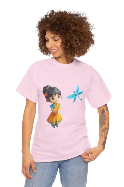 Dragon Fly Crew Neck Regular T-Shirt | 100% Cotton 180 GSM | Kalavaasi