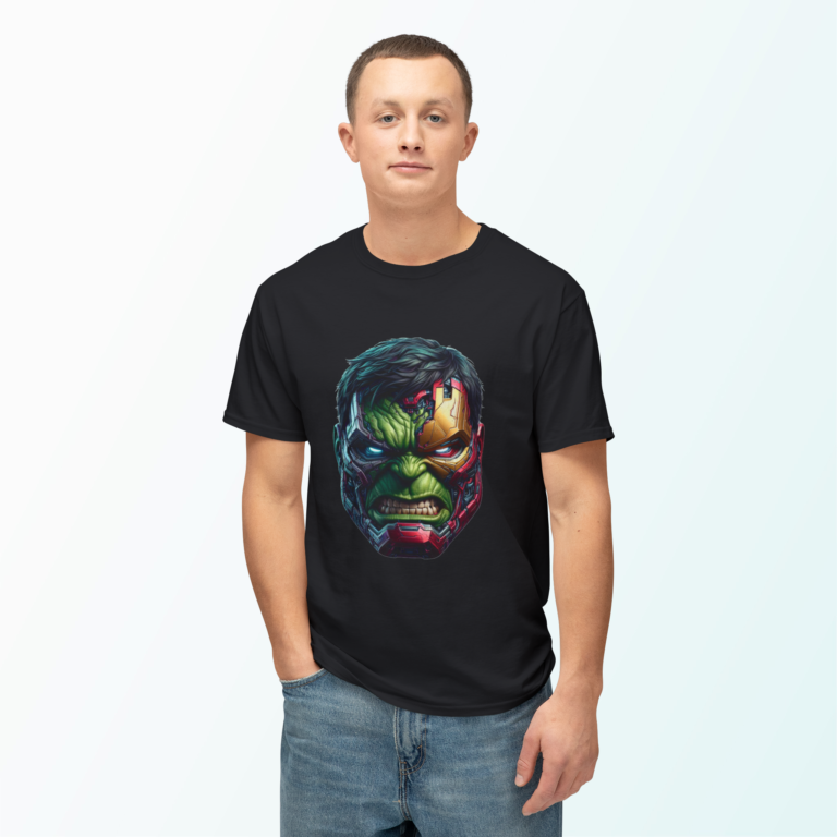 Angry Hulk Crew Neck Regular T-Shirt | 100% Cotton 180 GSM | Kalavaasi