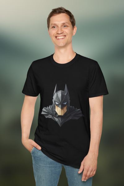 Batman Paper Crew Neck Regular T-Shirt |Men's Wear Tshirt| Kalavaasi