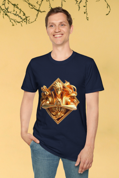 Naruto Warrior Crew Neck Regular T-Shirt | 100% Cotton 180 GSM | Kalavaasi