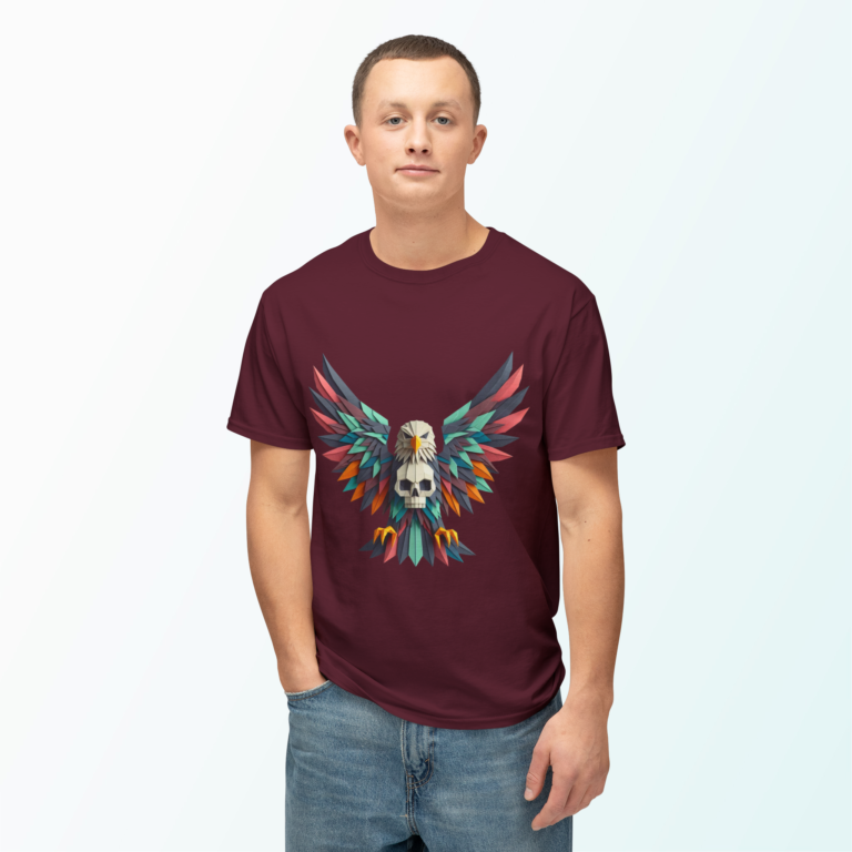 King of Sky Crew Neck Regular T-Shirt | 100% Cotton 180 GSM | Kalavaasi