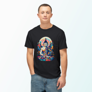 Internal Peace Crew Neck Regular T-Shirt | 100% Cotton 180 GSM | Kalavaasi
