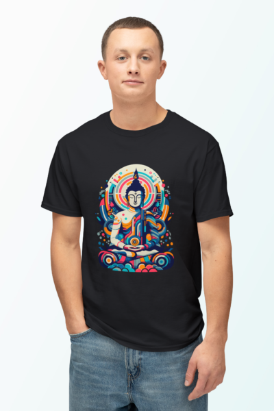 Internal Peace Crew Neck Regular T-Shirt | 100% Cotton 180 GSM | Kalavaasi