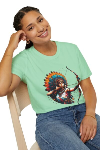 Queen Warrior Crew Neck Regular T-Shirt | 100% Cotton 180 GSM | Kalavaasi