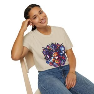 Anime Girl Crew Neck Regular T-Shirt | 100% Cotton 180 GSM | Kalavaasi