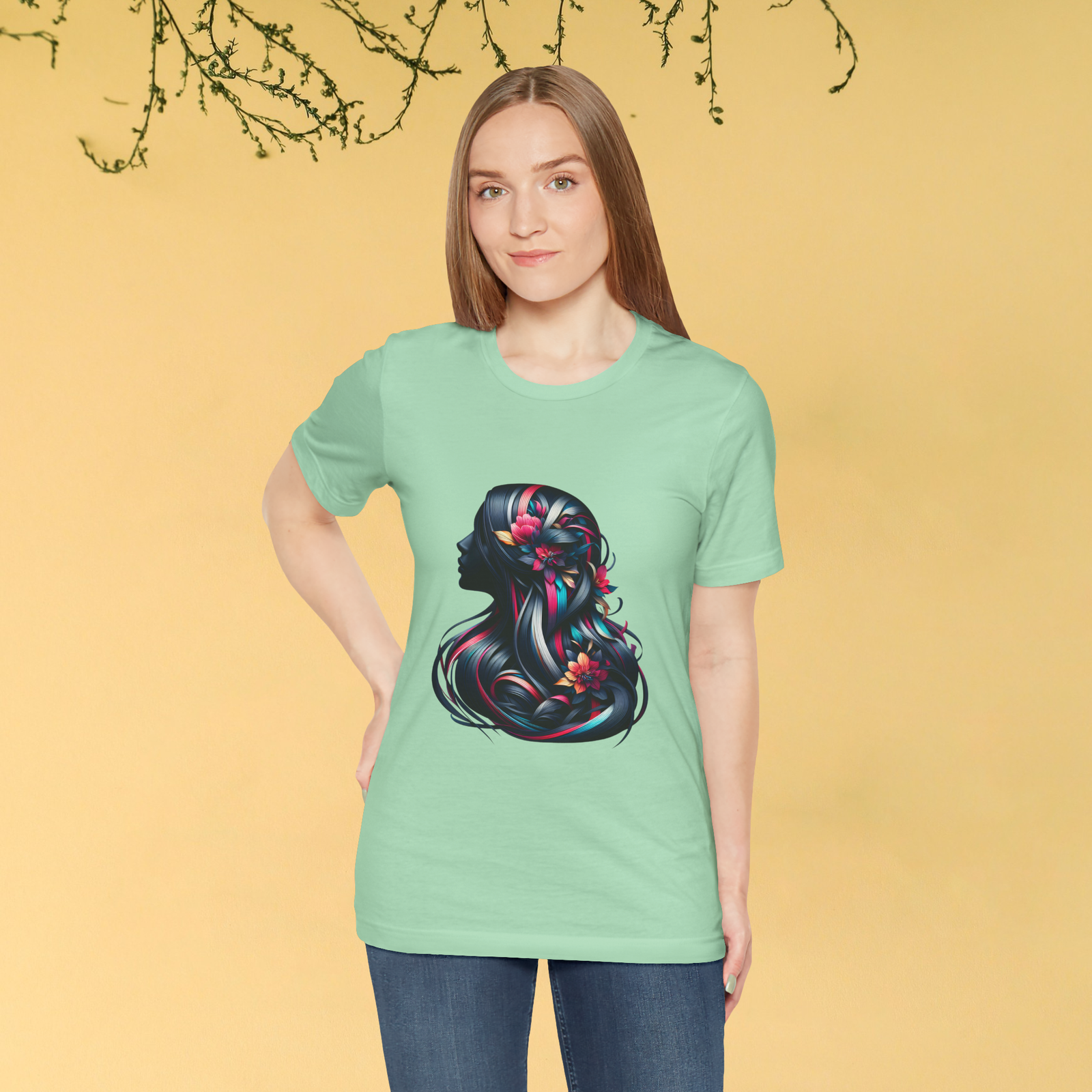 Hair Art Crew Neck Regular T-Shirt | 100% Cotton 180 GSM | Kalavaasi