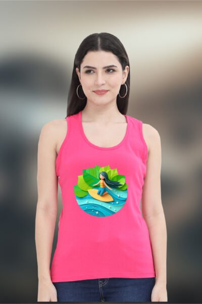 Sea Nature Cotton Tank Top