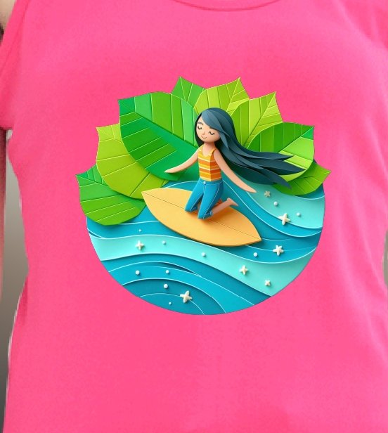 Sea Nature Cotton Tank Top