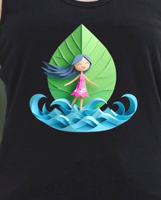 Seashore Cotton Tank Top