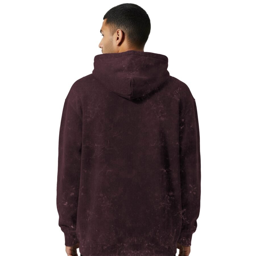 Tribull Acid Wash Hoodie | 300 GSM Premium Cotton Unisex Streetwear | Kalavaasi
