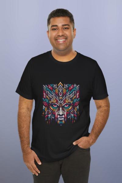 Tribal King Crew Neck Regular T-Shirt |Men's Wear Tshirt| Kalavaasi