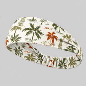 Tropical Palm Print Headbands – Stretchable Sports & Fashion Headband | Kalavaasi
