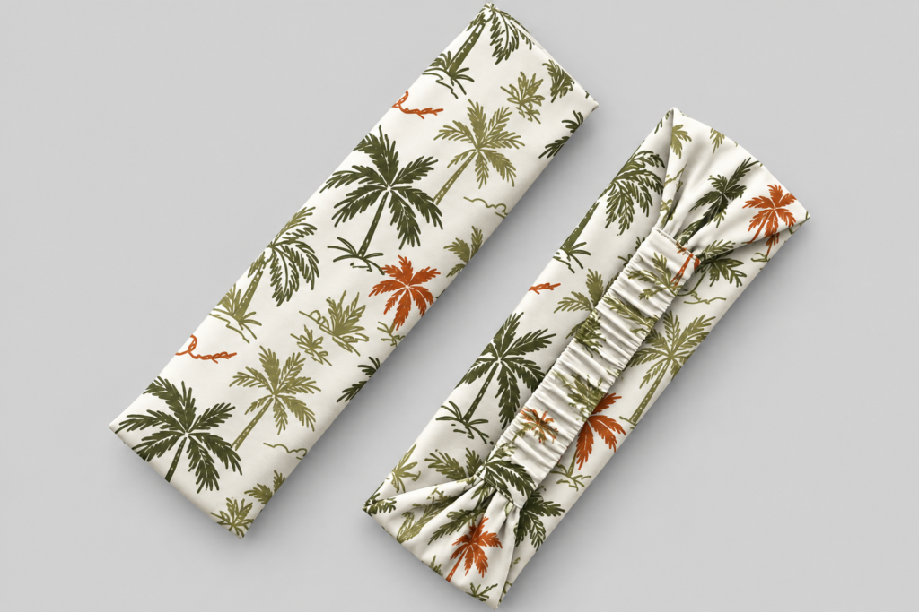 Tropical Palm Print Headbands