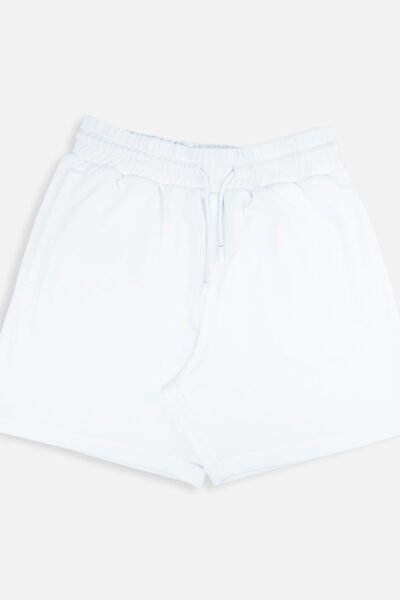 White Terry Shorts 1