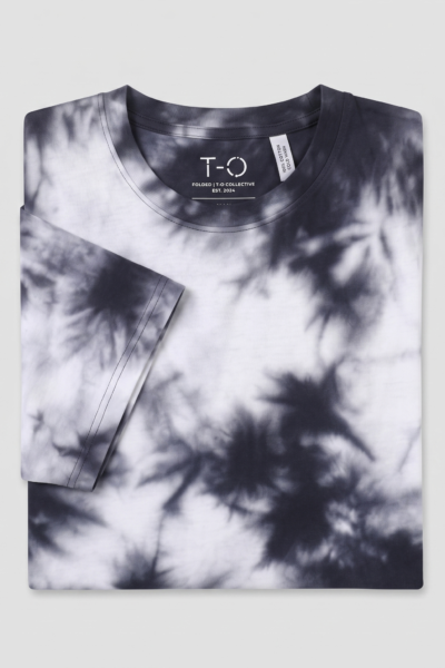 White wash Tie Die Oversized 1 5