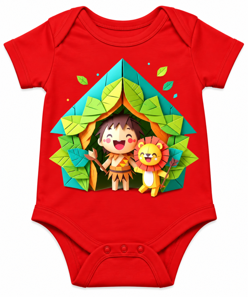 Lion Friend baby Romper | Kalavaasi