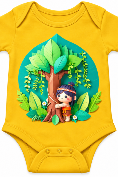 Forest Child Tree Hugger baby Romper | Kalavaasi