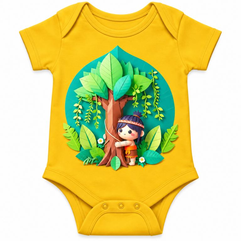 Forest Child Tree Hugger baby Romper | Kalavaasi