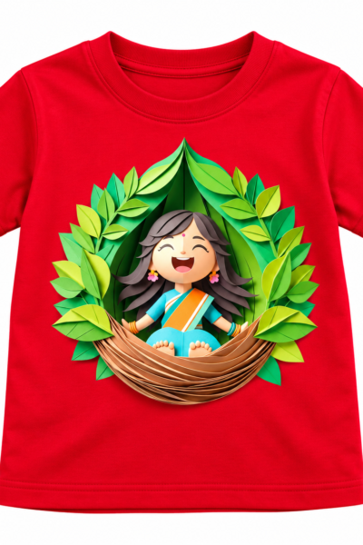 Freedom Nest Graphics T-Shirt | Kalavaasi