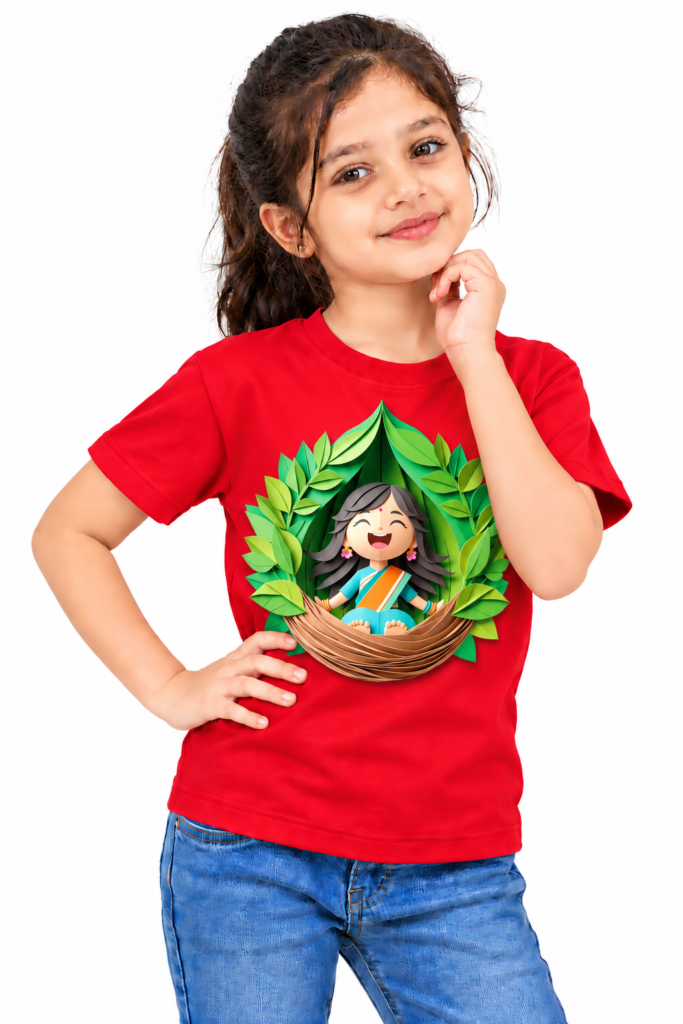 Freedom Nest Graphics T-Shirt | Kalavaasi