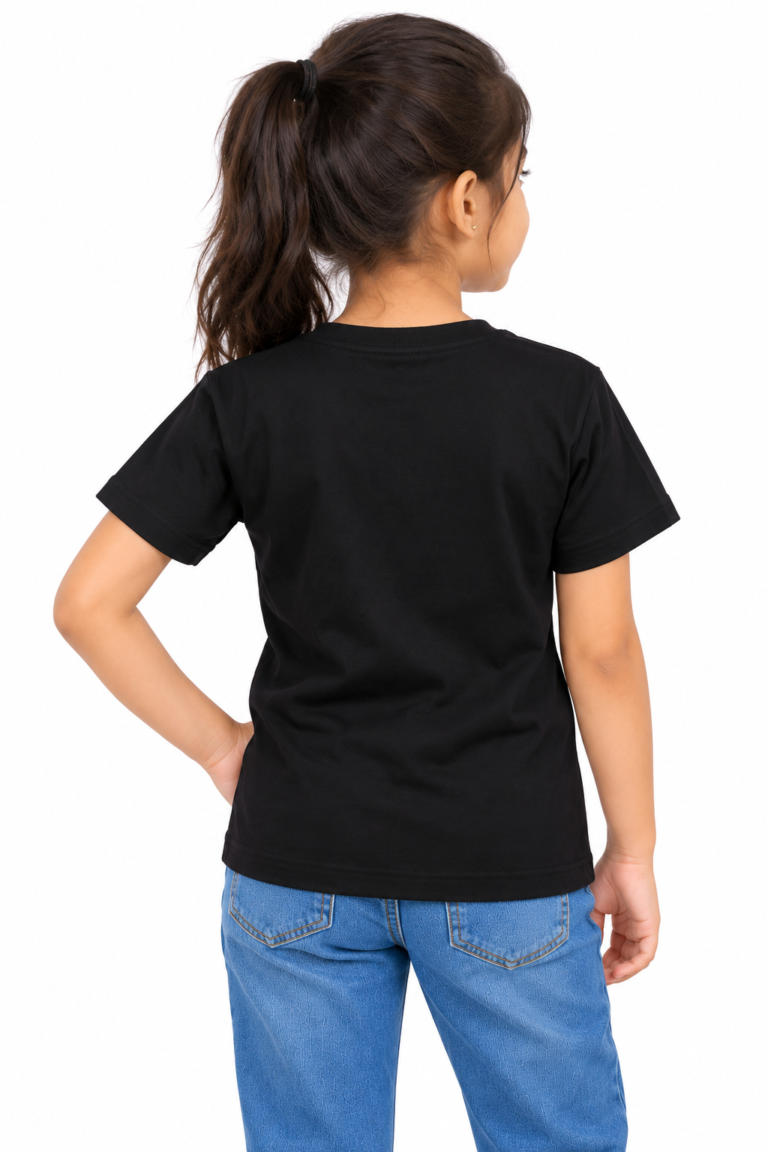 Rainbow Feathered Graphics T-Shirt | Kalavaasi