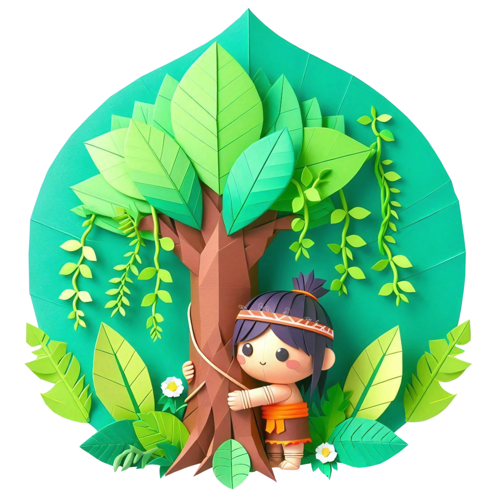 Forest Child Tree Hugger baby Romper | Kalavaasi