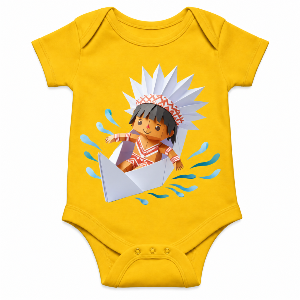 Boating Chase baby Romper | Kalavaasi