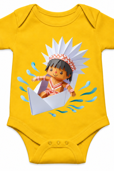 Boating Chase baby Romper | Kalavaasi